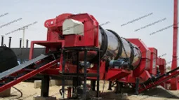 DRYING CUM MIXING THERMO-DRUM UNIT, used mobile asphalt plant for sale
